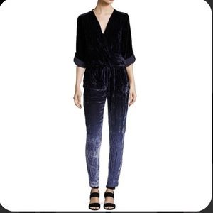 NWT YF&B velvet jumpsuit